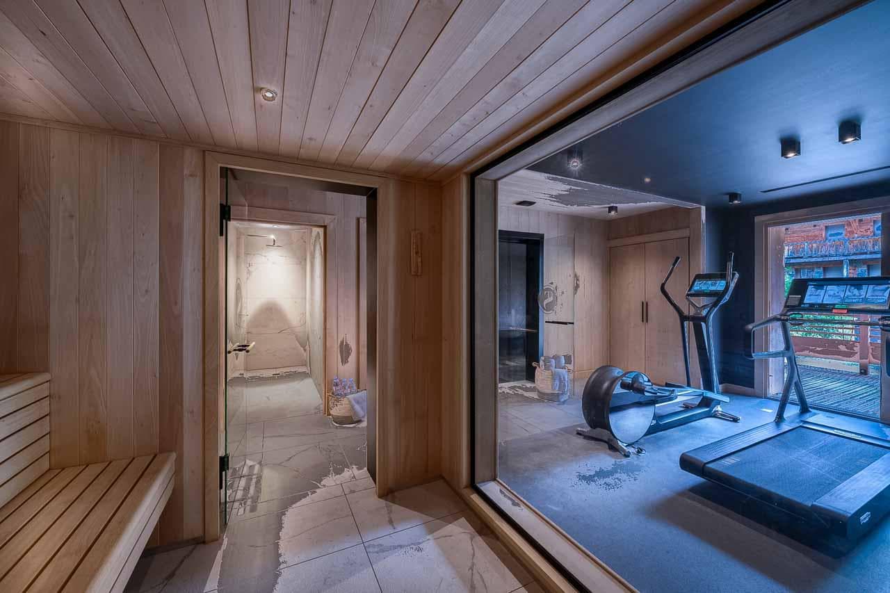 Sauna at Apartment Artois in Les Gets