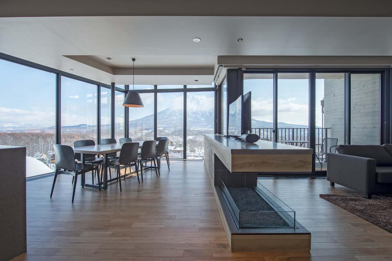 Living area at Apartment Aspect 3 Premium in Niseko