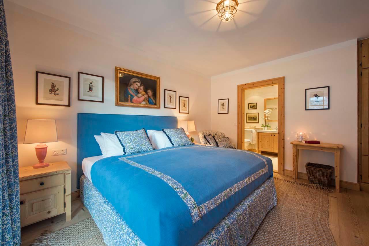 Bedroom one en-suite at Apartment Alexandra in St Anton