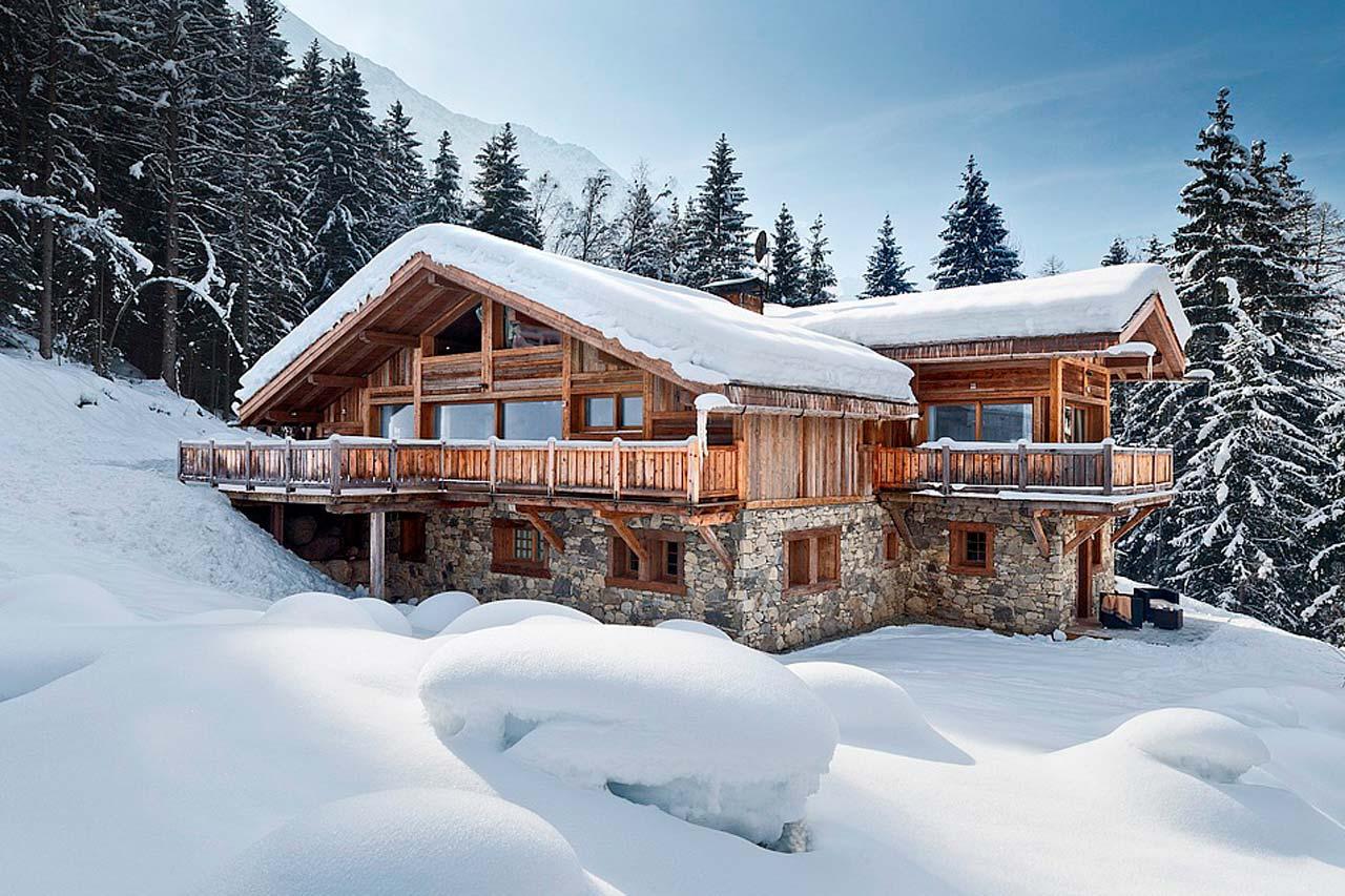 Exterior of Chalet Amazon Creek in Chamonix
