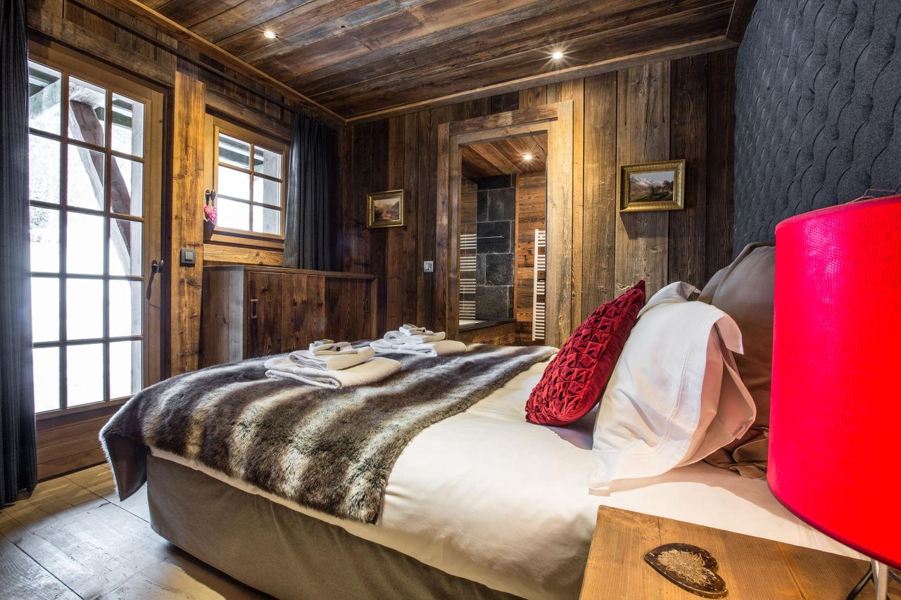 Bedroom two at Chalet Baby Bear in Chamonix