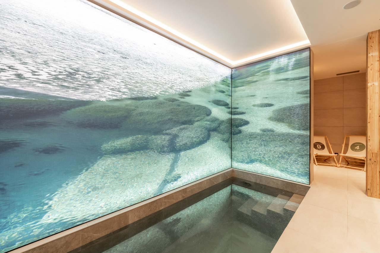 Swim spa at Chalet Bois du Fontanil in Courchevel Le Praz