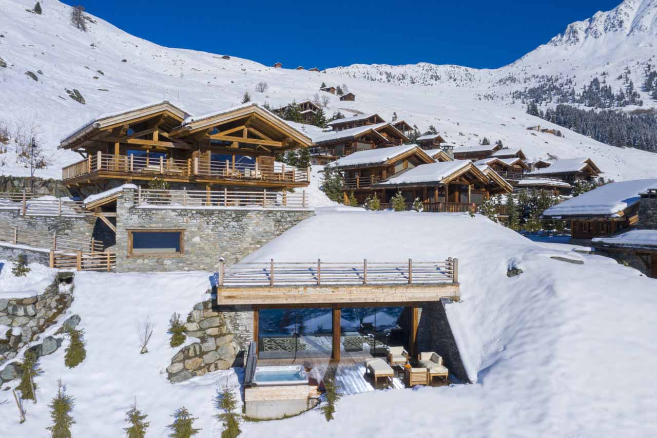 Exterior of Chalet Calima in Verbier