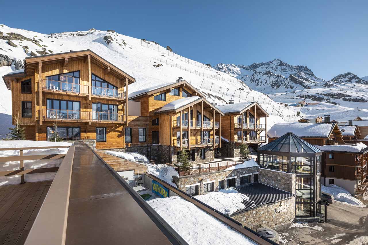 Exterior of Chalet Cullinan in Val Thorens