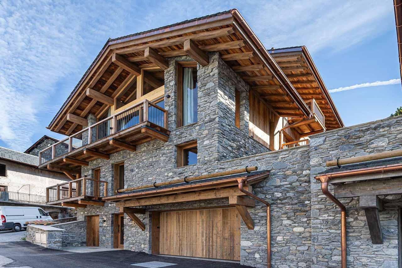 Exterior of Chalet Imladris in St Martin de Belleville