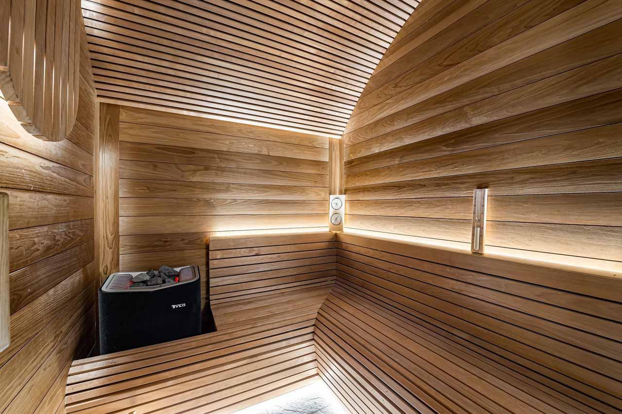 Sauna at  Chalet La Grange in St Martin de Belleville