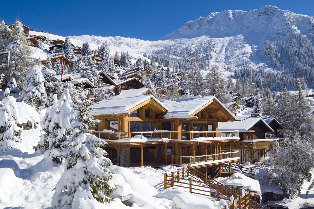 Exterior of Chalet Les Etrennes in Verbier