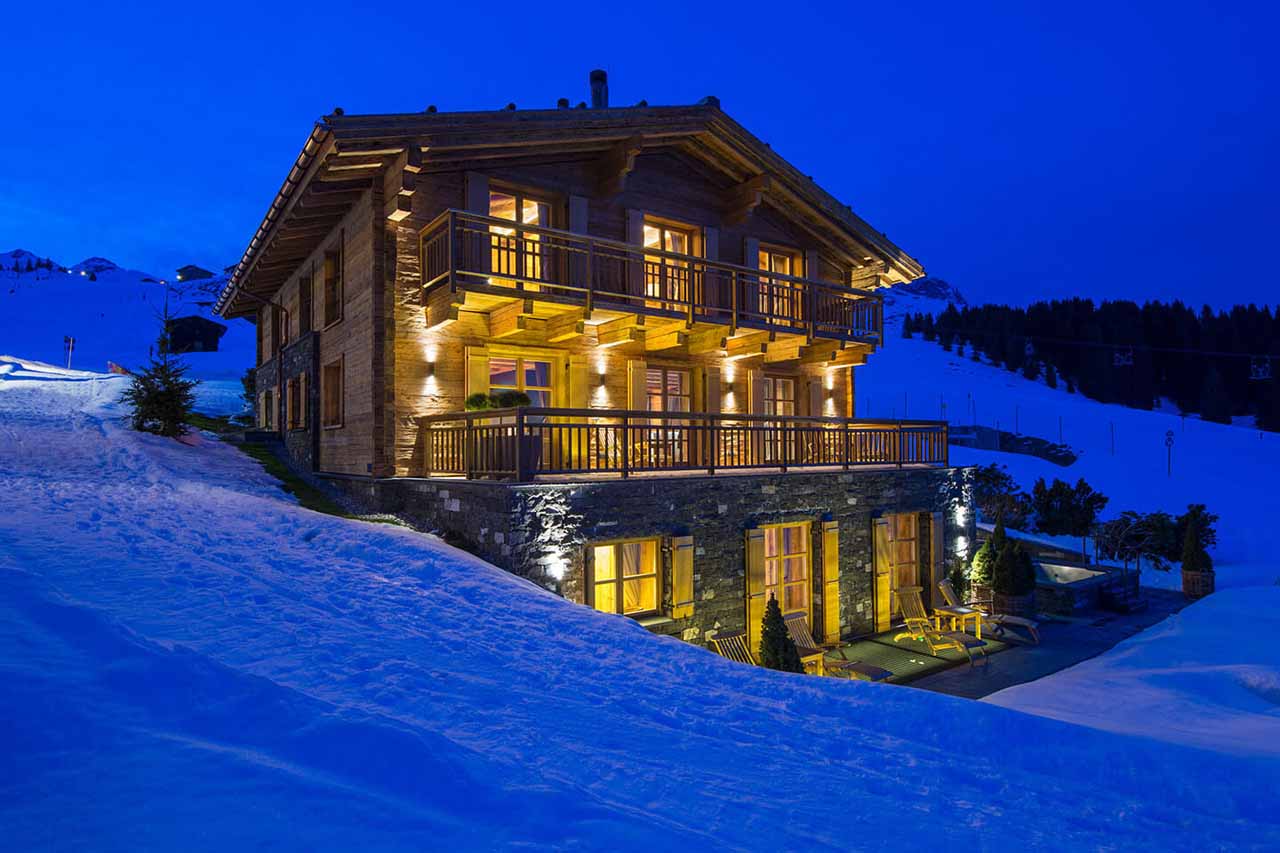 Exterior of Chalet Uberhaus in Lech