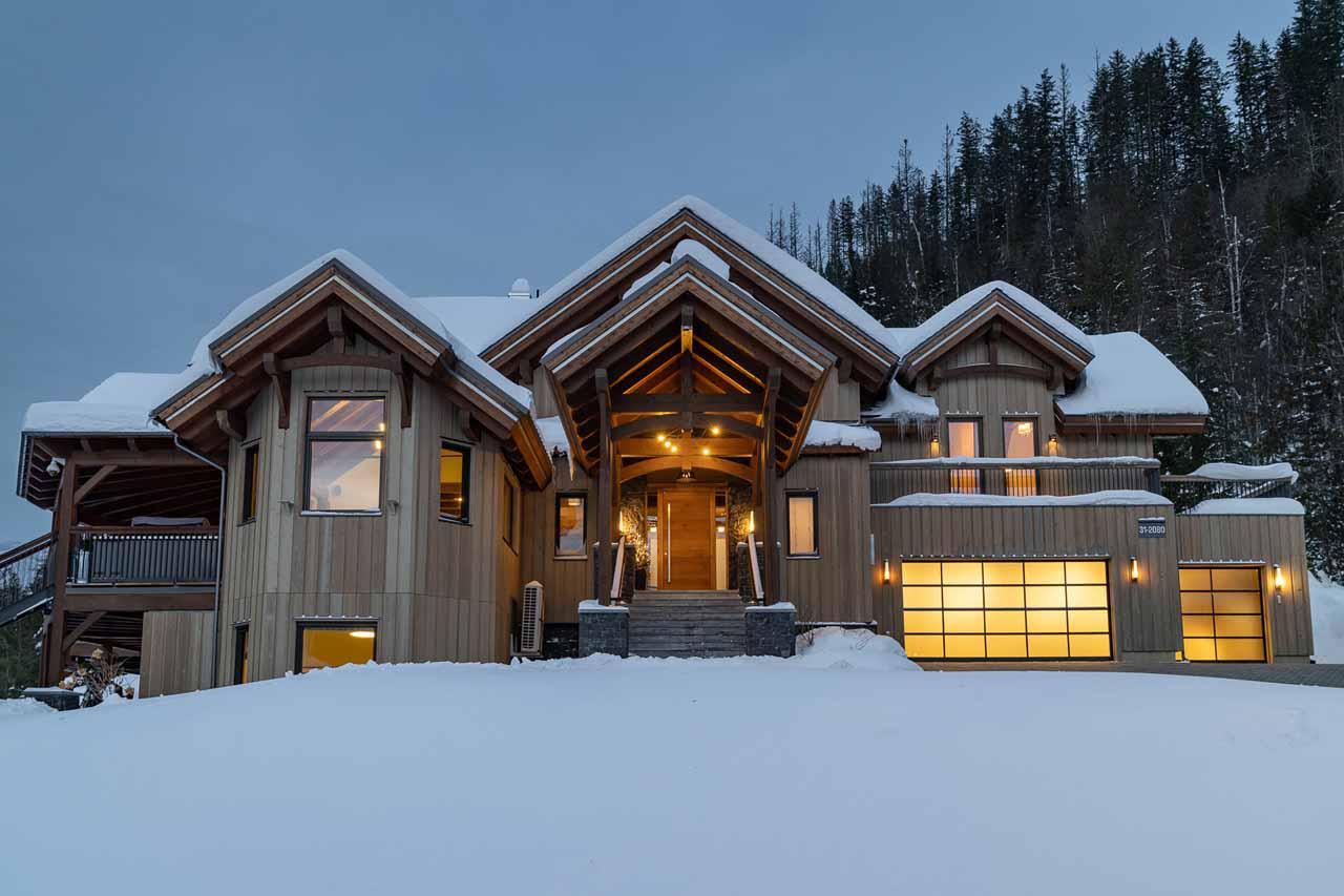Exterior of Chalet Flying Moose, Revelstoke