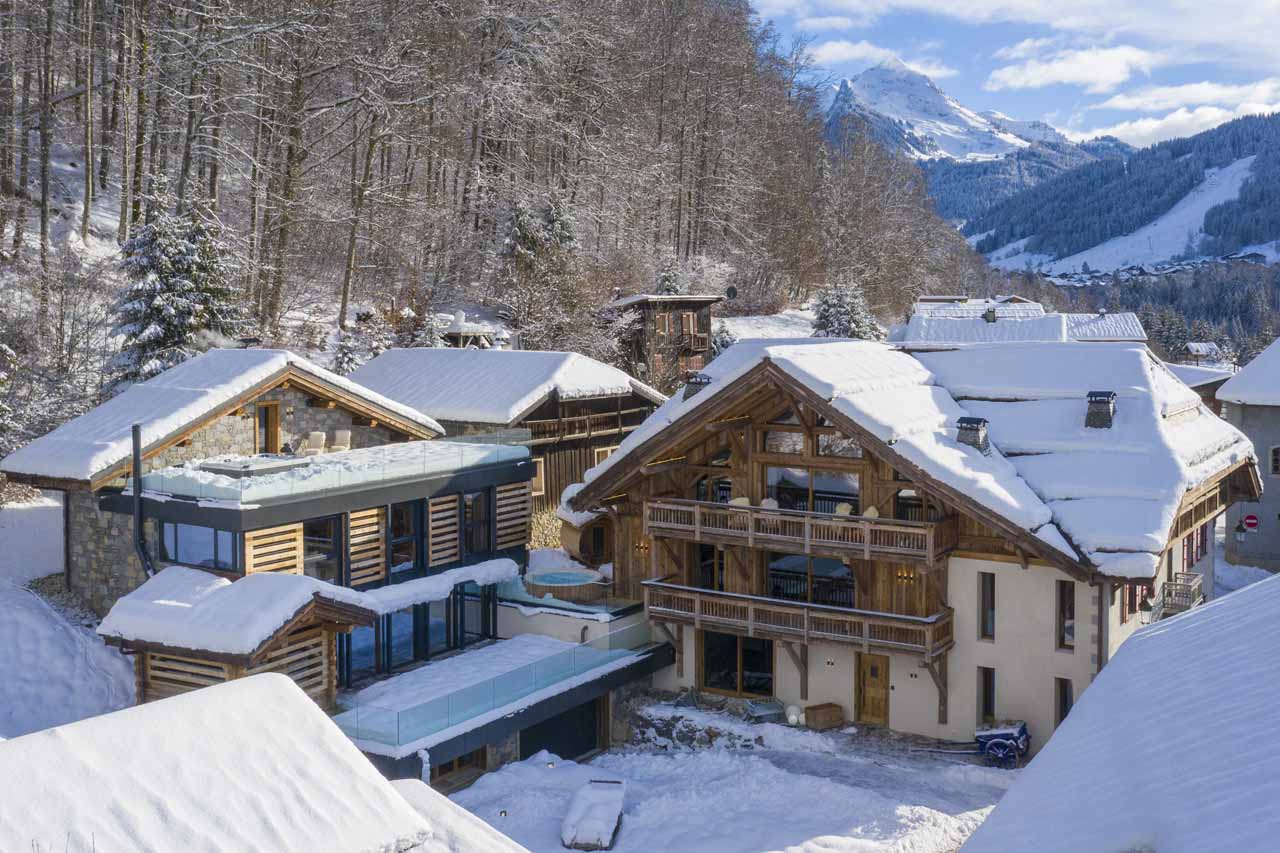 Exterior of Grande Maison in Morzine