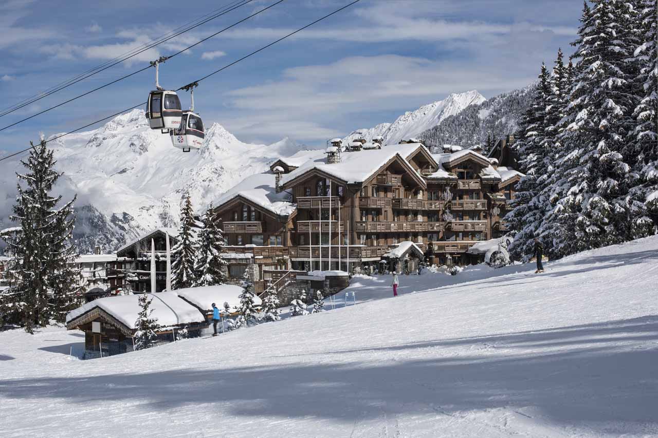 Exterior of Apartment Amethyst in Courchevel 1850