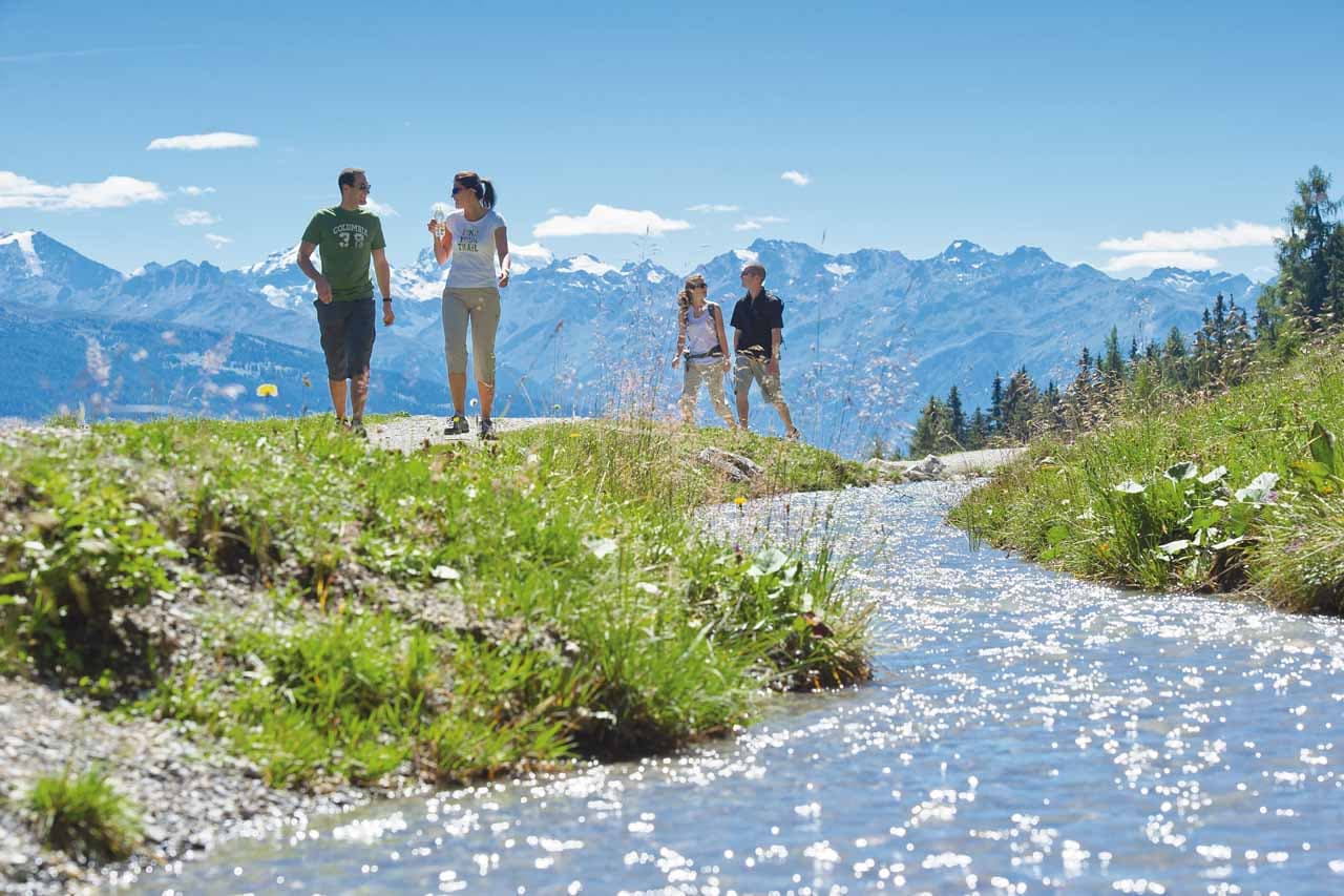 Hiking in Crans Montana