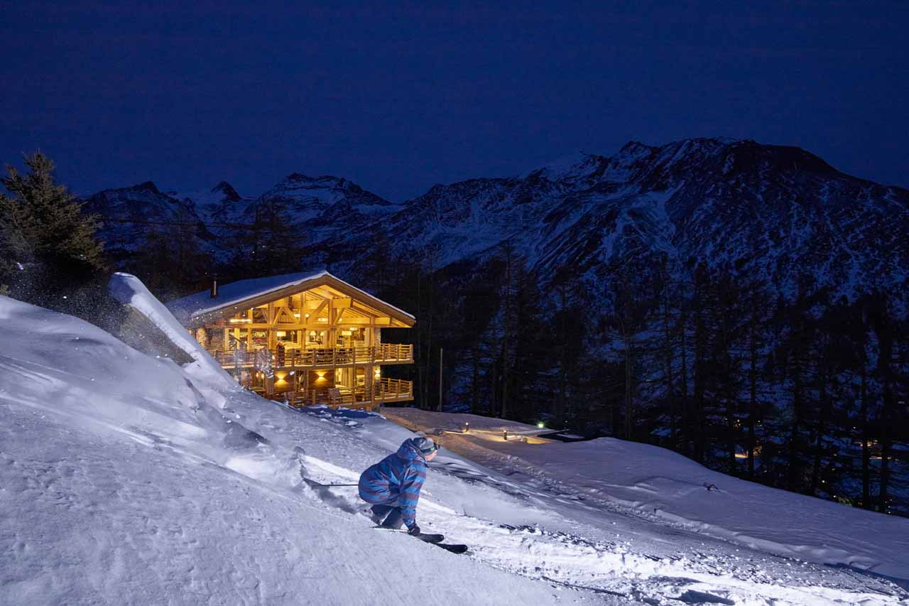 Ski in Ski out Chalet in Saas Fee