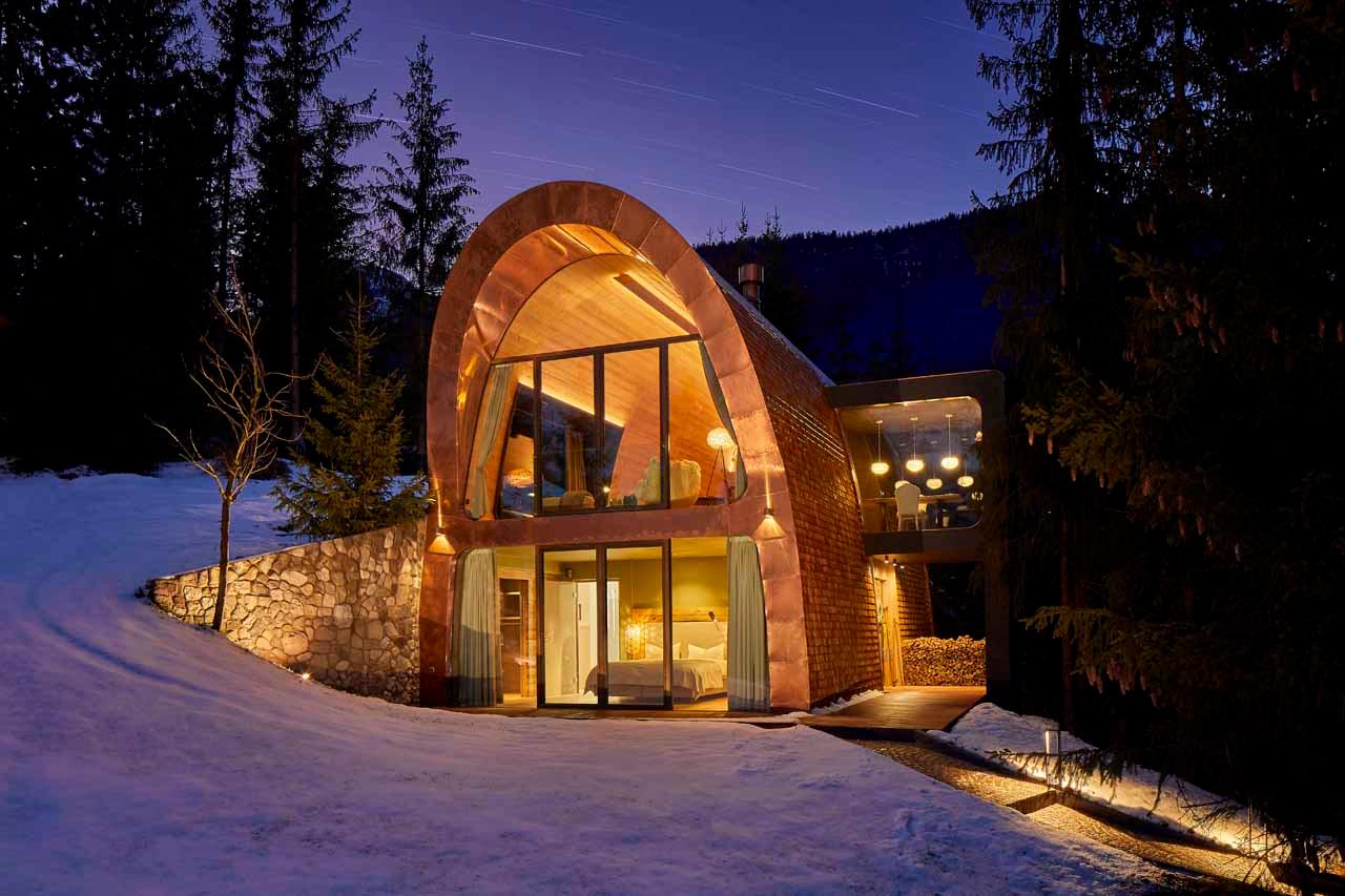 Exterior of Mi Chalet in Alta Badia