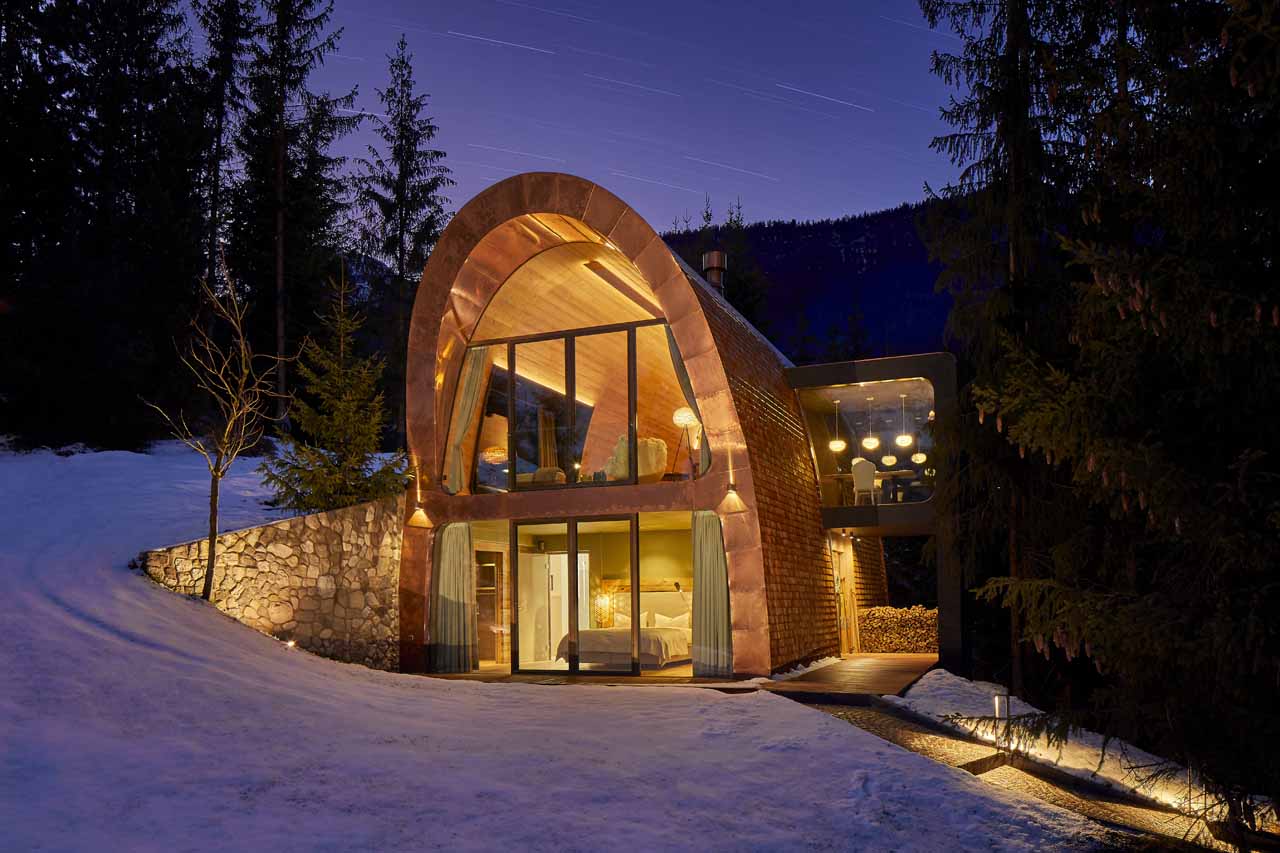Exterior of Mi Chalet in Alta Badia