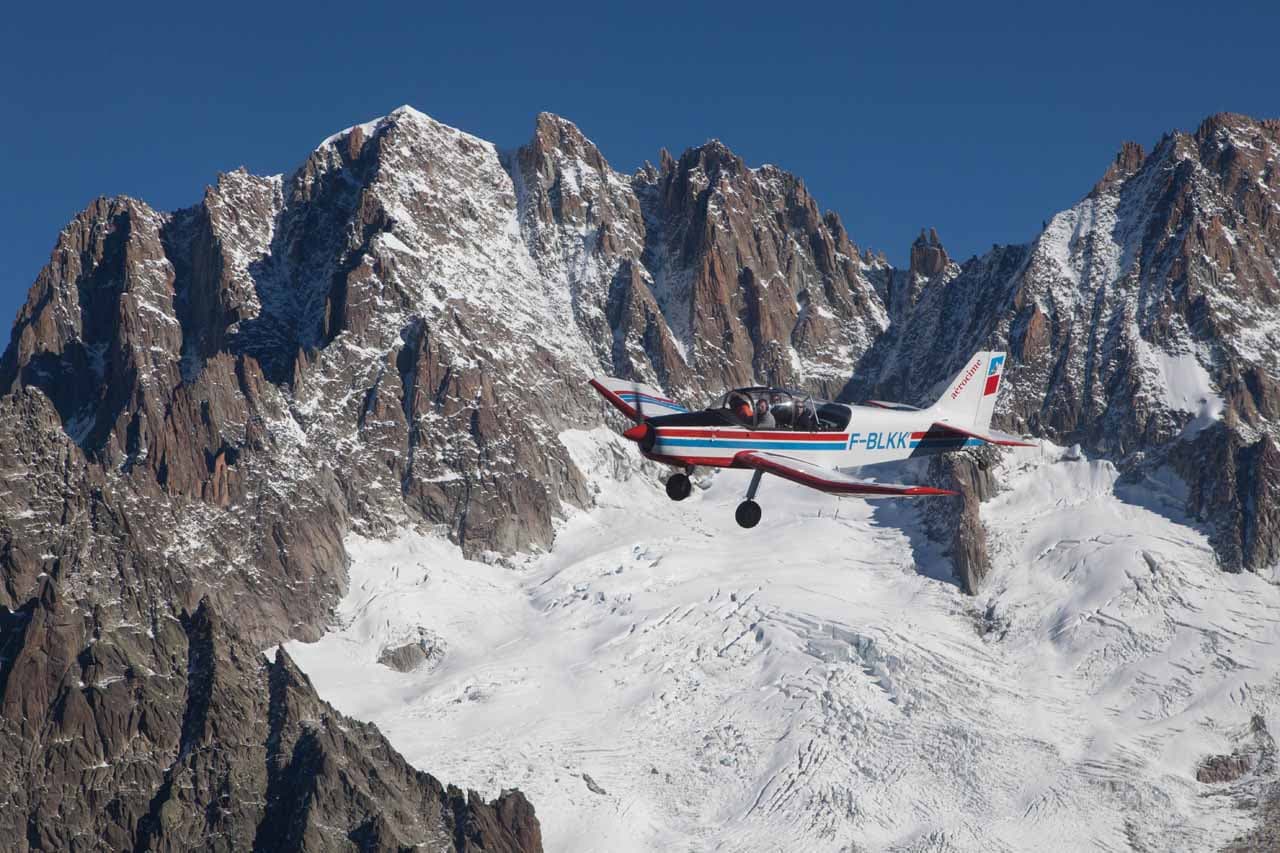 Sightseeing flight in Megeve