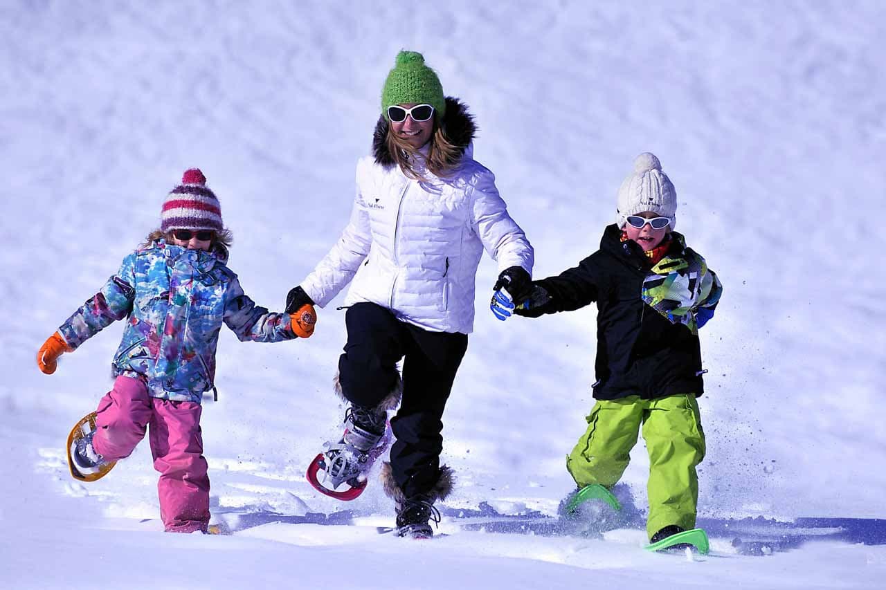 Snowshoe hike in Val d'Isere