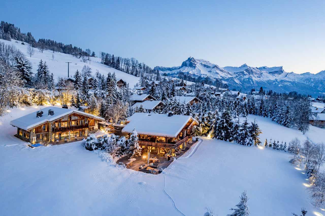 Large group chalet in Megeve
